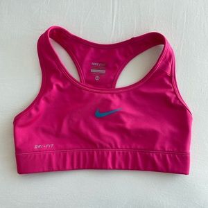 Pink Nike Pro Sports Bra